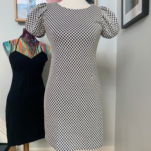 Navy and Blue Mini Dress